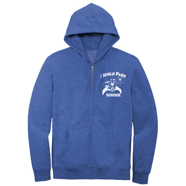 Adult Full Zip Hoodie - Royal Frost